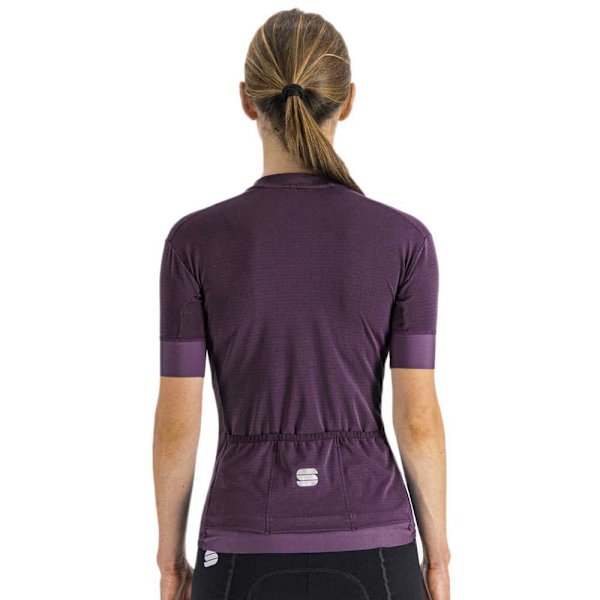 Sportful Lyhythihainen Jersey Monocrom Violetti L Nainen