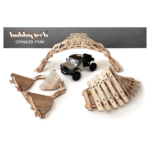 Hobbytech Kaukosäädin Auto Esteitä 4x4 Crawler Crx18