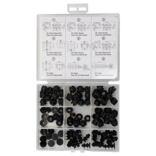 Jagwire Tillbehörslåda Frame Plug Combo Box Svart
