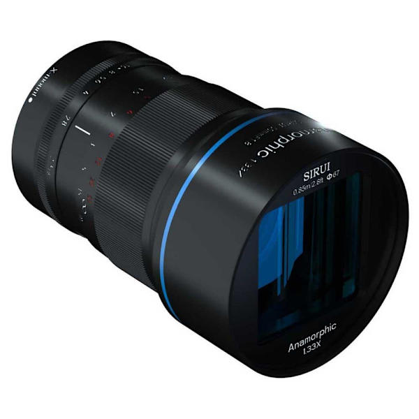 Sirui Optical Linse 50 Mm F1.8 1.33x Sr Aps-c Anamorfic Se Sort