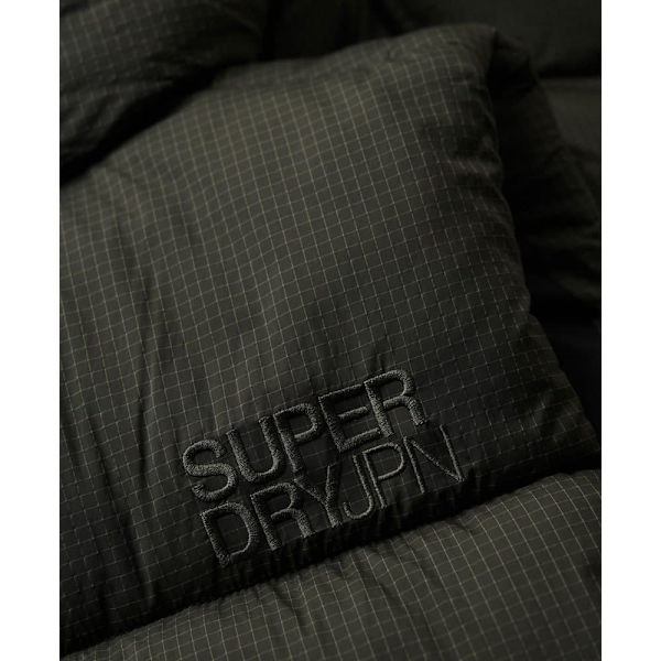Superdry Dunväst Ripstop Longline Grönt S Kvinna