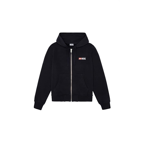 Diesel Sweatshirt Med Full Dragkedja Ginn Svart L Man