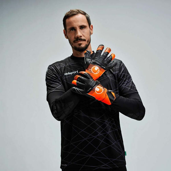 Uhlsport Målvaktsuppsättning Prediction Svart L Man