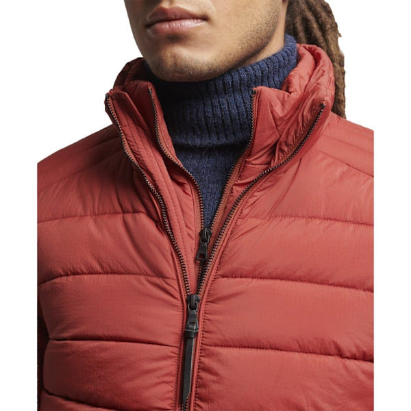 Superdry Jakke Studios Padded Orange M Mand