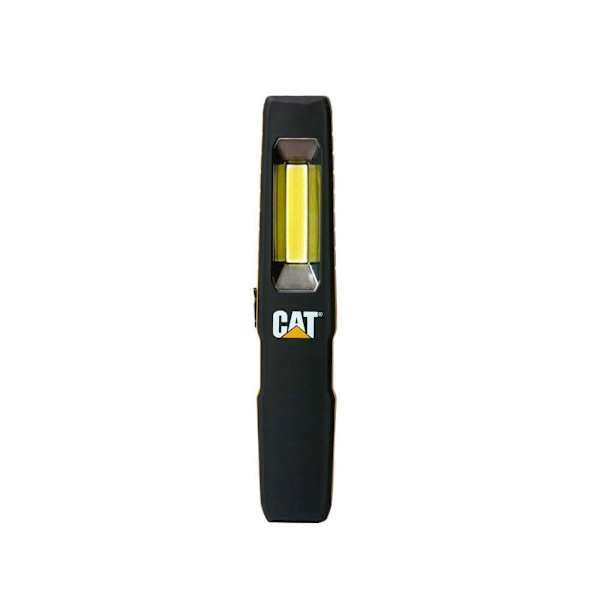 Caterpillar Genopladelig Lommelygte Dual Sort, Gul