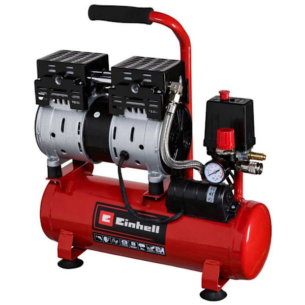 Einhell Enfas Luftkompressor Te-ac 6 Silent 8 Bar Röd One Size / EU Plug