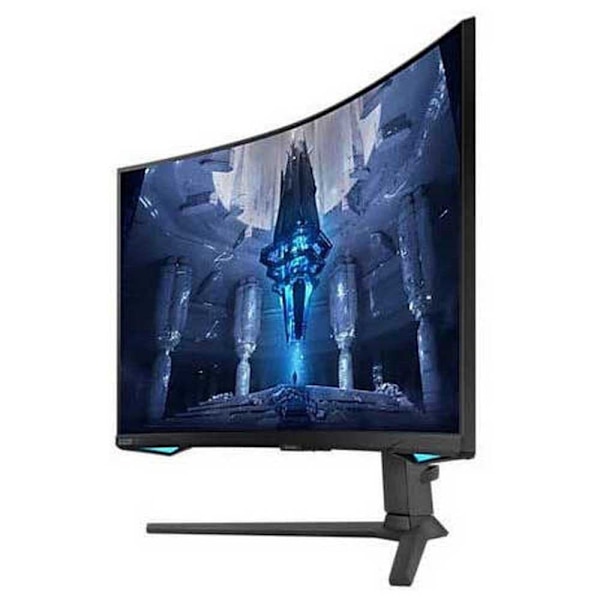 Samsung Böjd Spelmonitor Odyssey Neo G7 Ls32bg750nuxen 32´´ 4k Ips Led 165hz Blå One Size / EU Plug