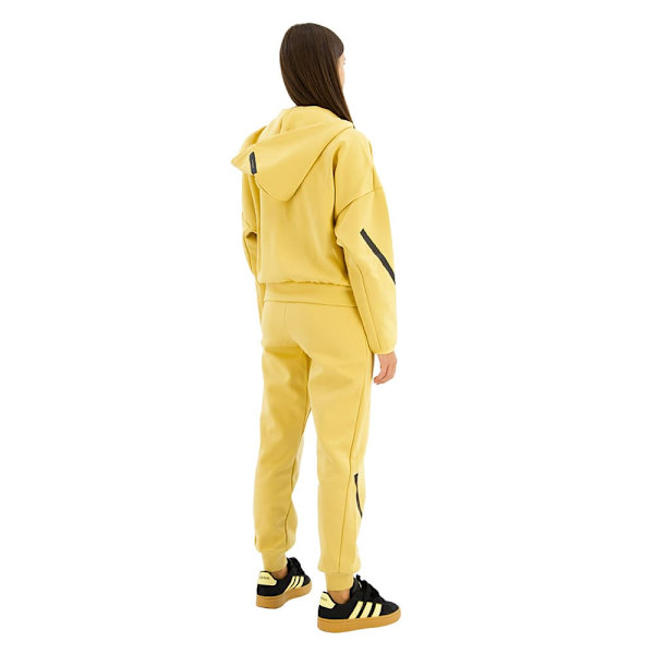 Adidas Z.n.e Kokovetoketjullinen Collegepaita Keltainen M / Regular Nainen