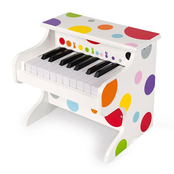 Janod Confetti My First Electronic Piano Flerfärgad 3-8 Years