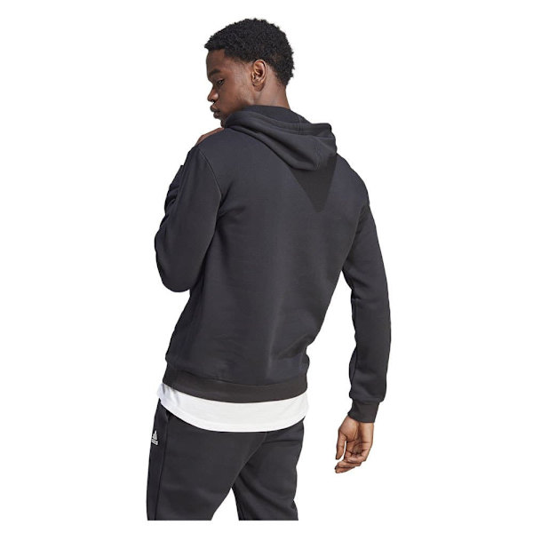 Adidas Hættetrøje Essentials Fleece Big Logo Sort S / Regular Mand