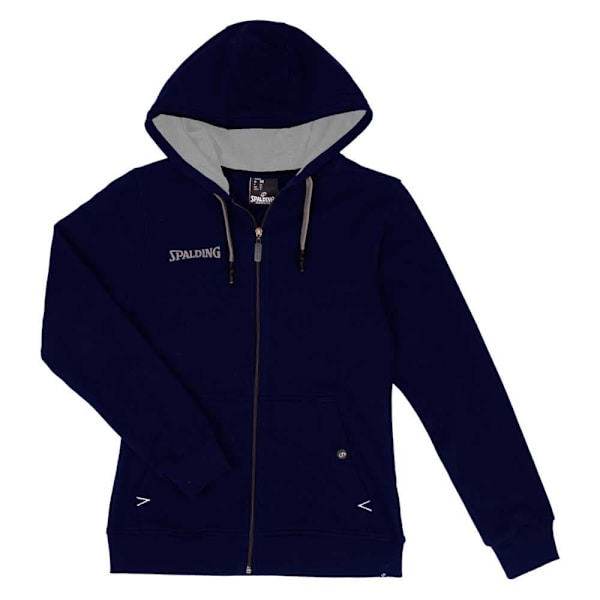 Spalding Flow Sweatshirt Med Lynlås Blå S Kvinde