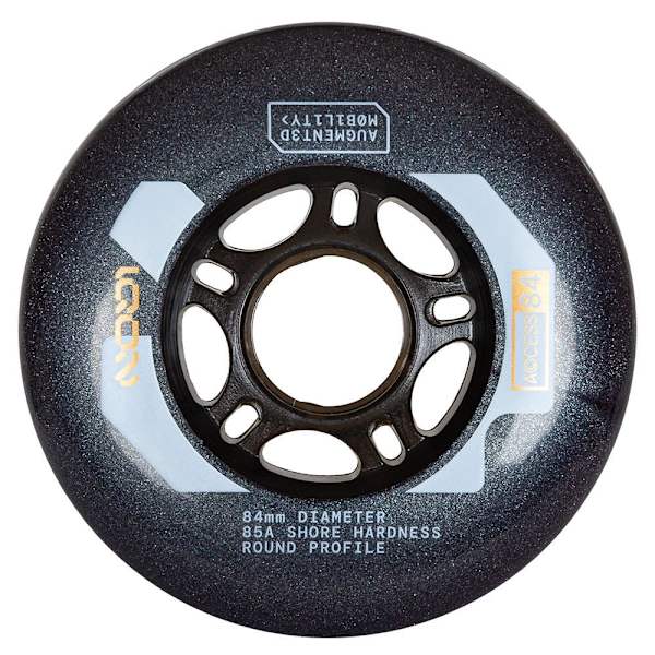 Iqon Skøjter Hjul Access 84 85a 4 Enheder Gylden 84 mm