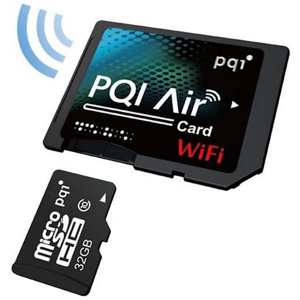 Pqi Hukommelseskort Air Card Wifi 4gb