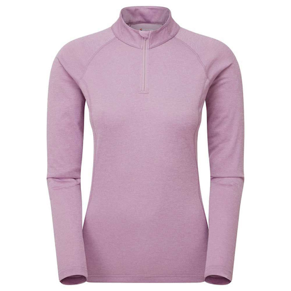 Montane Dart Halv Dragkedja Långärmad T-shirt Lila S Kvinna