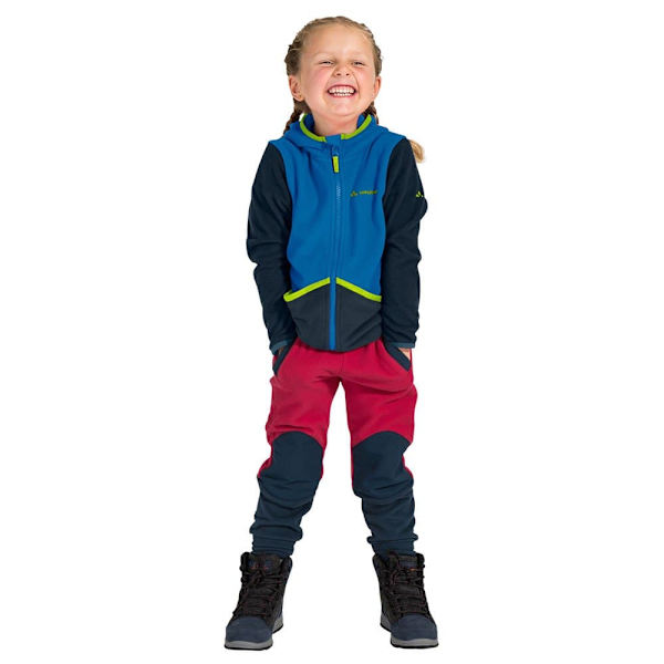 Vaude Pulex Fleecejakke Med Hætte Blå 104 cm