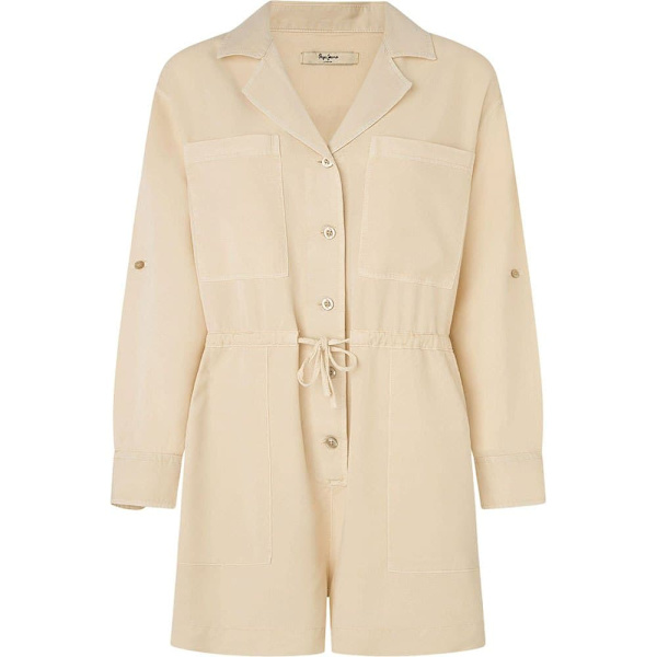Pepe Jeans Romper Elison Beige S Nainen