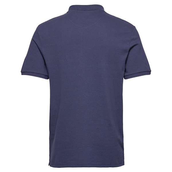 Lyle & Scott Plain Kortärmad Polotröja Blå M Man