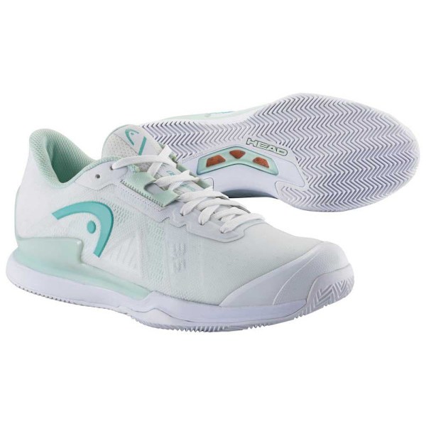 Head Racket Lerskor Sprint Pro 3.5 Clay Vit EU 36 Kvinna