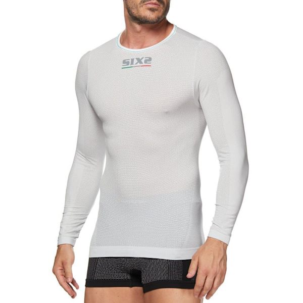 Sixs Ts2l Breezytouch Långärmad Baslager Vit XS-S Man