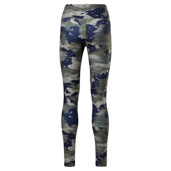 Reebok Strumpbyxor Workout Ready Camo Print Grönt S / Regular Kvinna