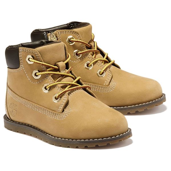 Timberland Saappaat Pokey Pine 6´´ With Side Zip Lapset Pikkuiset Ruskea EU 29 Poika