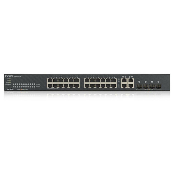 Zyxel Gs1920-24v2-eu0101f 24 Port Hub Switch Svart