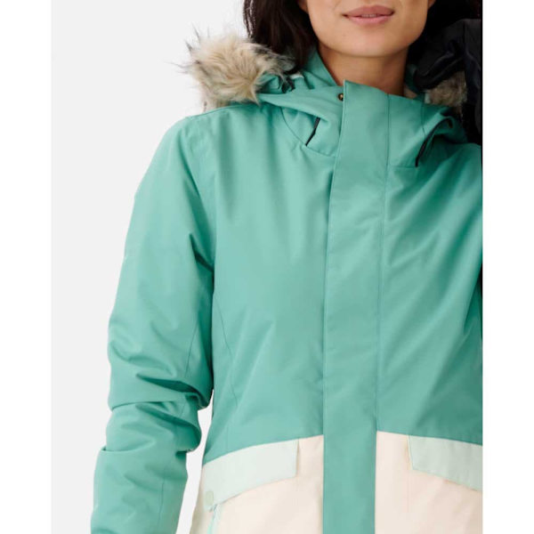 Rip Curl Jacka Rider Parker Grönt M Kvinna