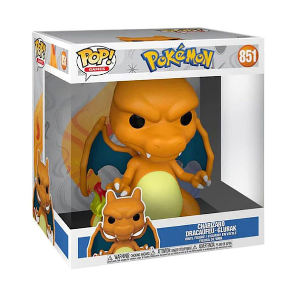 Funko Kuva Pokemon Super Sized Jumbo Pop! Vinyl Charizard (emea) 25 Cm