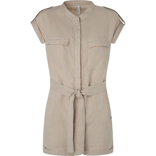 Pepe Jeans Romper Alina Beige M Kvinde