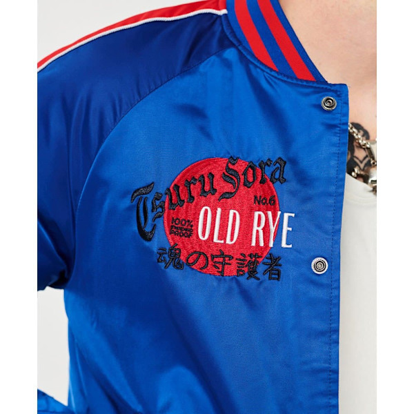 Superdry Jacka Vintage Suikajan Blå XL Man