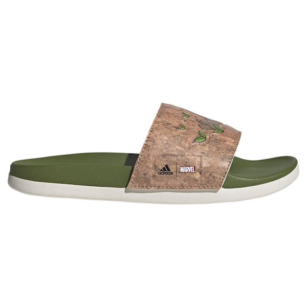 Adidas Slides Adilette Comfort Groot Grönt EU 28 Pojke
