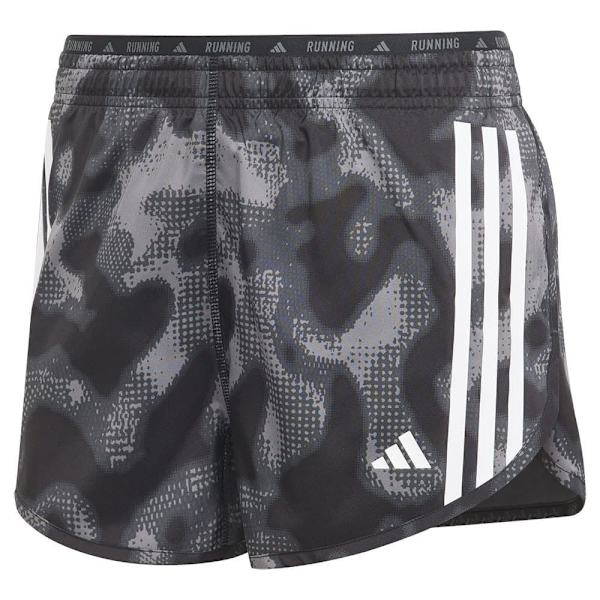Adidas Shorts Own The Run Excite Aop 4´´ Sort XS Kvinde