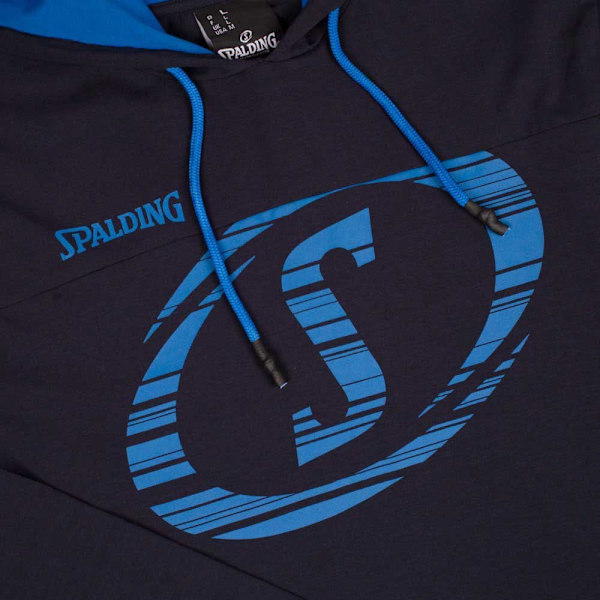 Spalding Fast Hættetrøje Blå 152 cm Dreng