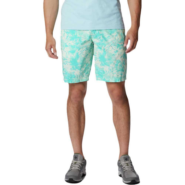 Columbia Shorts Washed Out™ Printed Grönt 36 / 10 Man