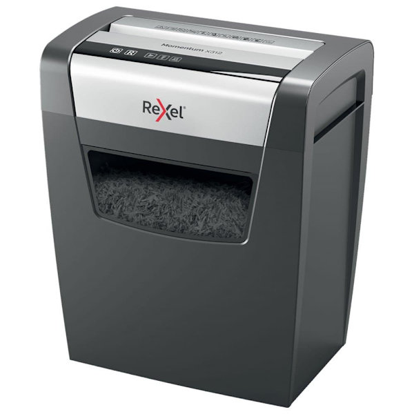 Rexel Makuleringsmaskine Momentum X312 Sort,Søvfarvet One Size / EU Plug