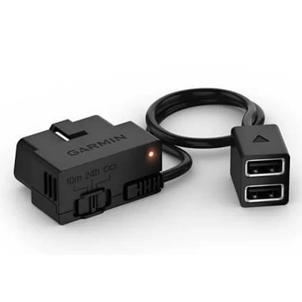 Garmin Konstant Strømkabel Sort