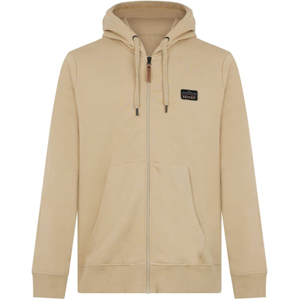 Protest Prtsostis Sweatshirt Med Dragkedja Beige S Man