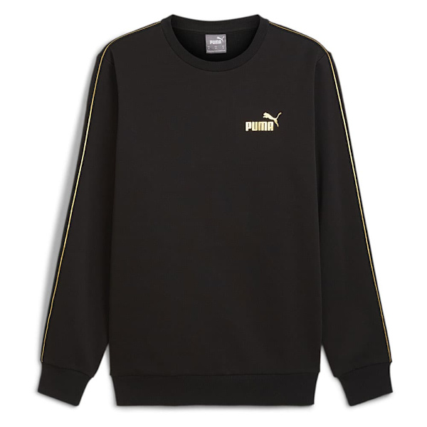 Puma Ess Tape Minimal Gold Tröja Svart S Man