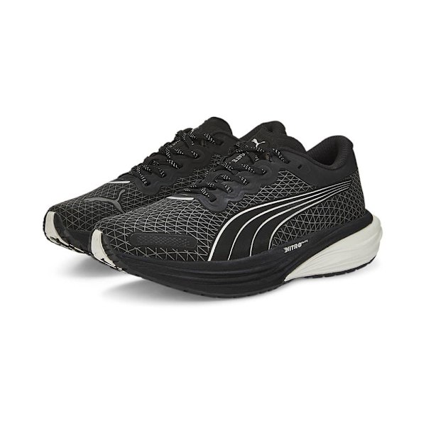 Puma Løbe Skoe Deviate Nitro 2 Wtr Sort EU 37 Kvinde