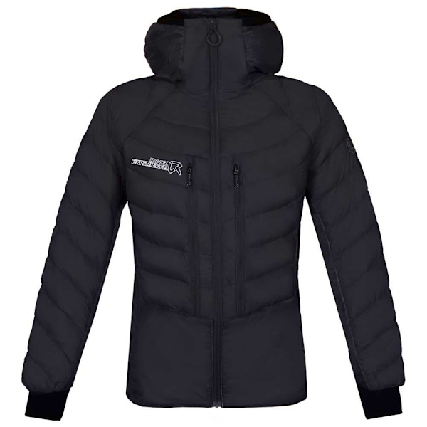 Rock Experience Regnjacka Med Full Dragkedja Kavick Padded Svart XL Kvinna