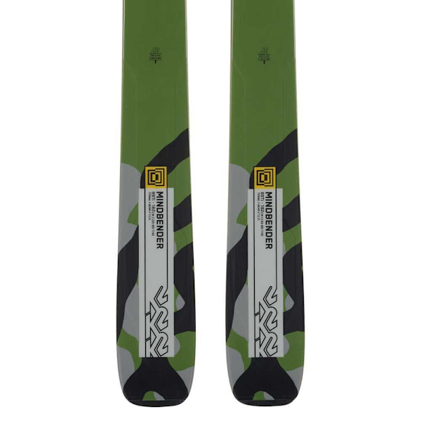 K2 Alpine Ski Mindbender 89ti Grøn 182