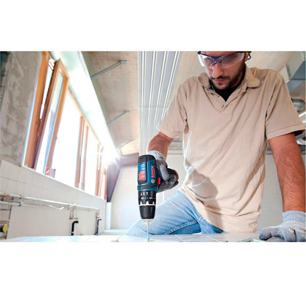 Bosch Professional Gsb 12v-15 06019b690g Blå,Svart