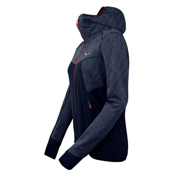 Salewa Fleece Med Hætte Puez Hybrid Polarlite Blå XL Kvinde