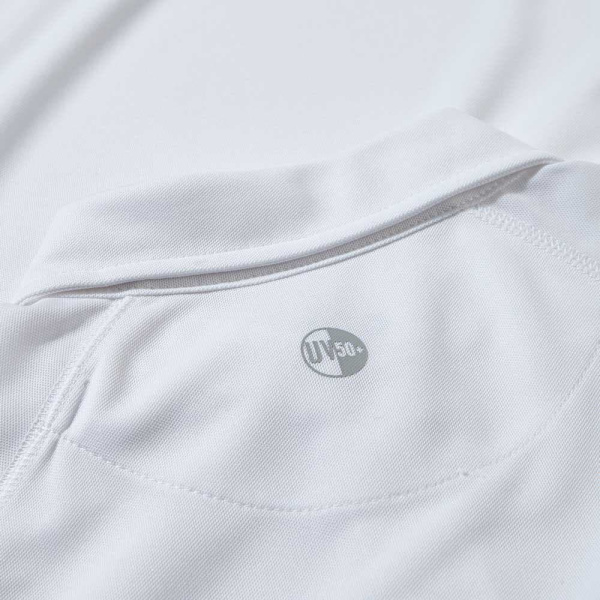 Gill Kortærmet Poloshirt Uv Tec Hvid 44 Kvinde