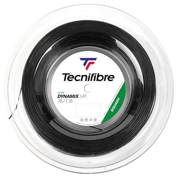 Tecnifibre Squash Hjulsnor Dynamix Vp 200 M Sort 1.20 mm
