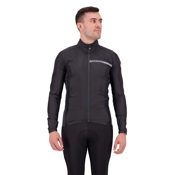 Castelli Jakke Squadra Stretch Sort 3XL Mand