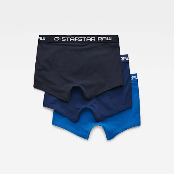 G-star Boxare Classic 3 Enheter Blå M Man