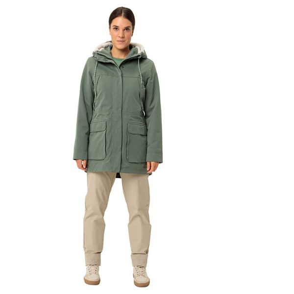 Vaude Manukau Ii Parka Grönt 46 Kvinna