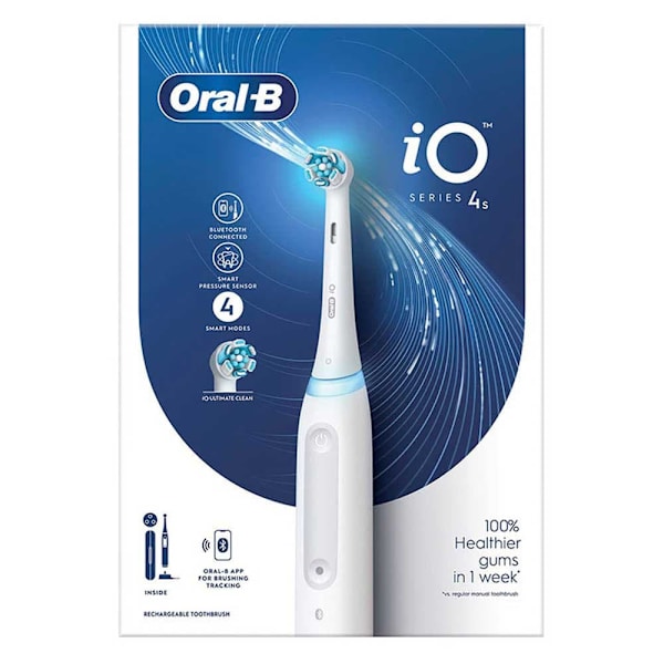 Braun Elektrisk Tandborste Io 4s Vit