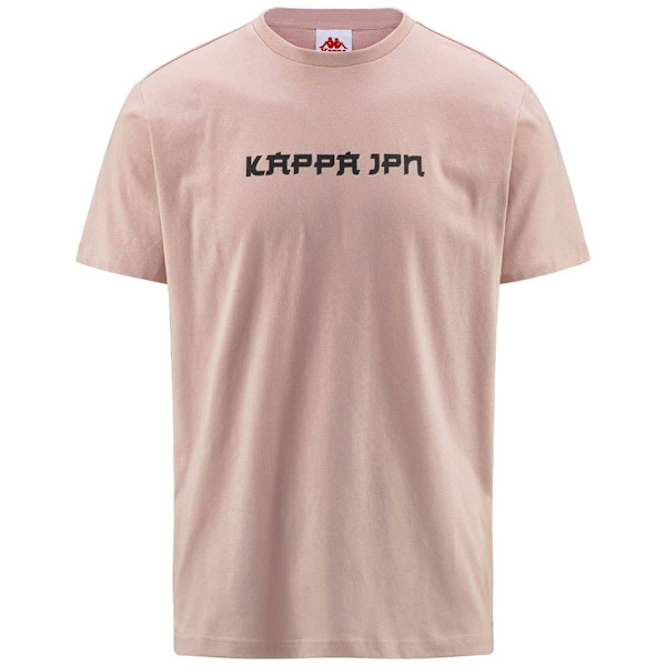 Kappa Kortærmet T-shirt Authentic Jpn Glifer Rosa M Mand